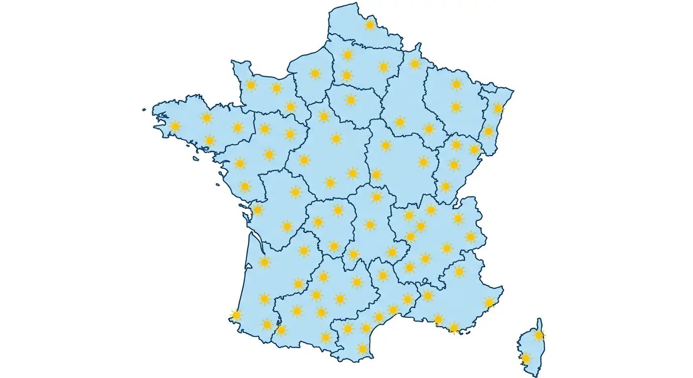 Carte de France des régions